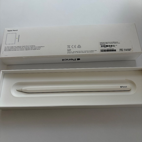 Apple Pencil (2nd Generation) with box - almost NEW, never used but open & works - Picture 5 of 7